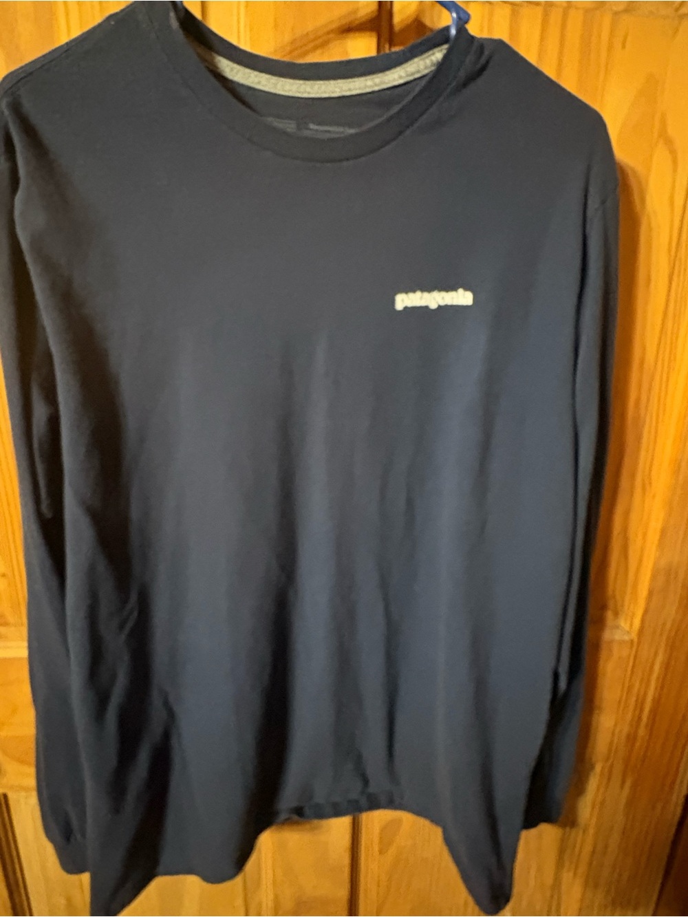 Patagonia Long-Sleeve Crew Tee - Navy